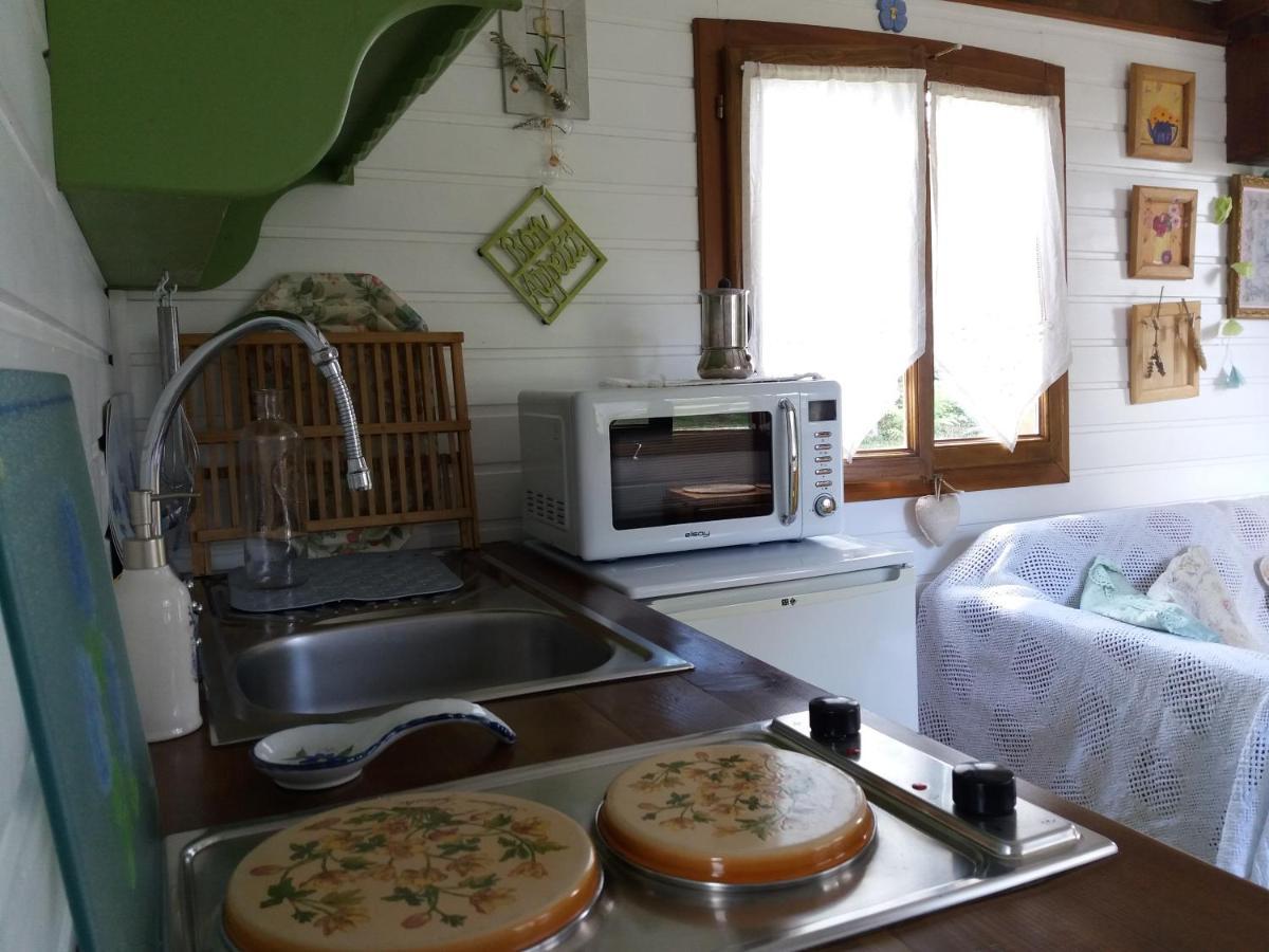 Roulotte Fleur Des Champs Villa Sigalens ภายนอก รูปภาพ