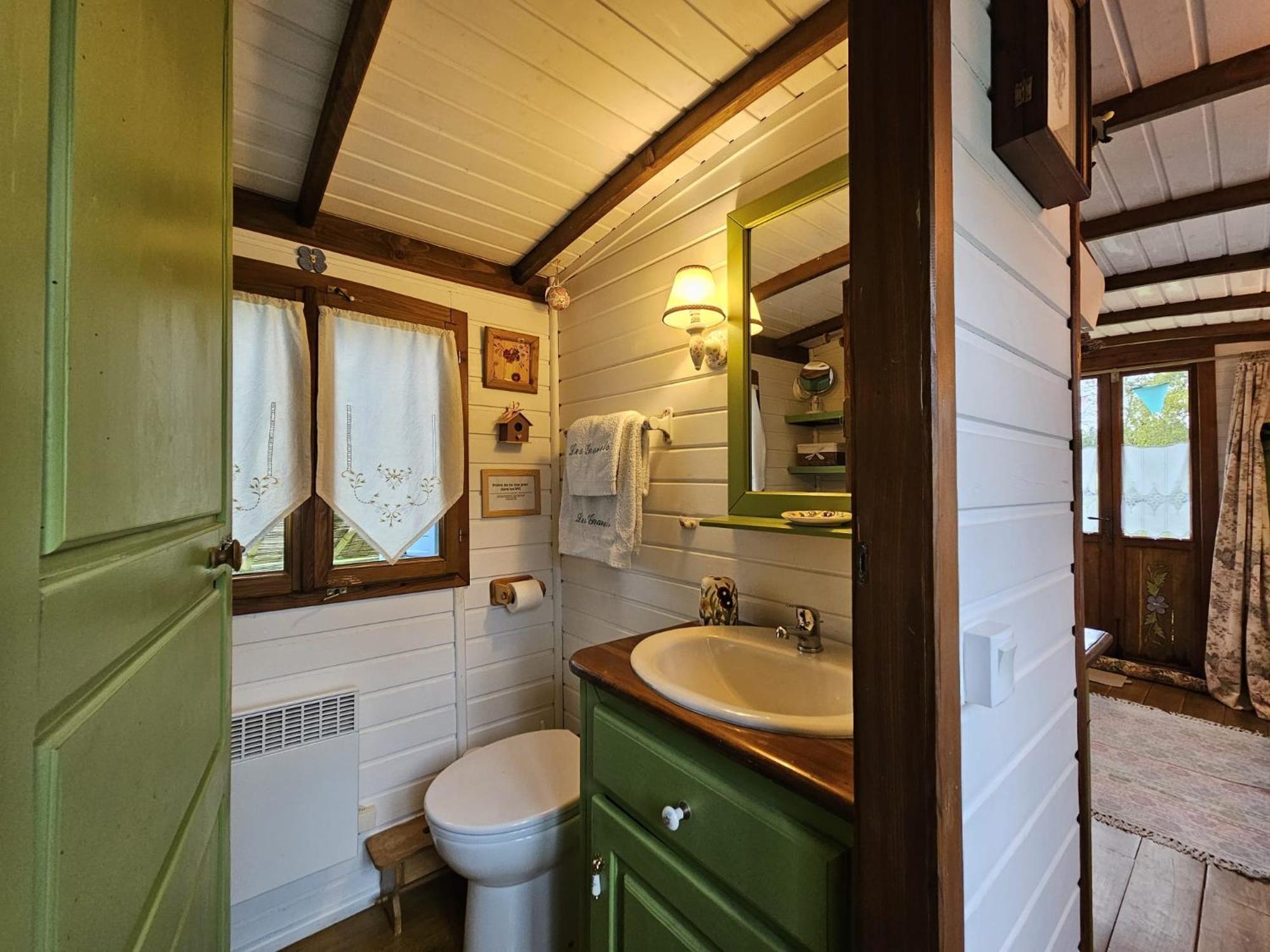 Roulotte Fleur Des Champs Villa Sigalens ภายนอก รูปภาพ